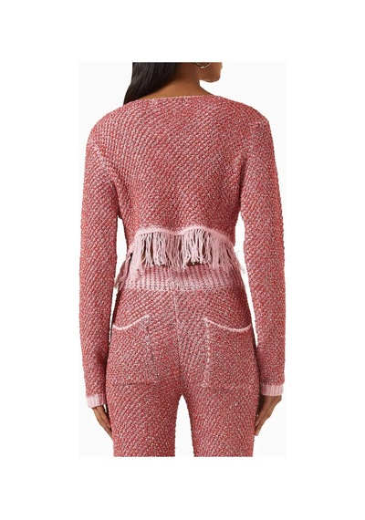 Asta Resort Kadınlar Için Grace Payetli Cardi - Retro 70'ler Tarzında Şık Ve Rahat Pembe