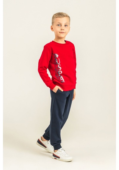 U.S. Polo Assn. Erkek Çocuk Baskılı Kırmızı Uzun Kol Eşofman Takımı Us2601-c-v1 Us2601-c-v1 U.S. Polo Assn. Erkek Çocuk Baskılı Kırmızı Uzun Kol Eşofman Takımı Us2601-c-v1 Us2601-c-v1