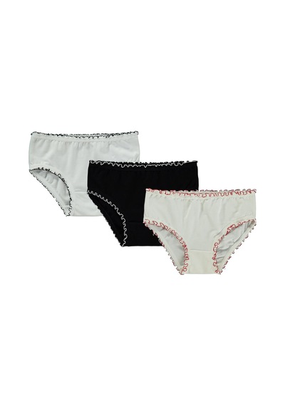Artı Çorap Muldira Kız 3' Lü Slip - Standart