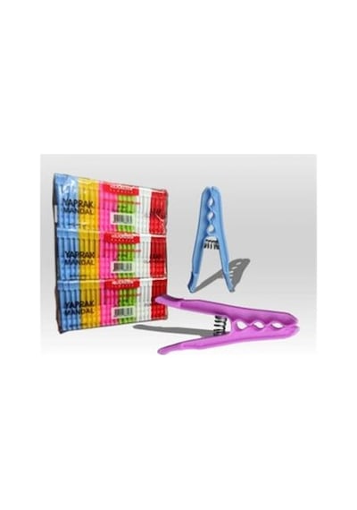 Plastik Orkide Mandal 144 Parça Bx40 Renkli