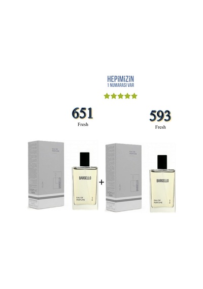 651 + 593 Erkek Parfüm Edp 50 Ml Fresh - Mnms651593 Aromatik