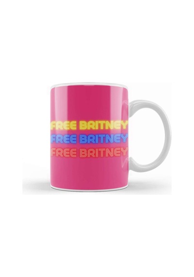 Free Britney Free Britney Spears Kupa Bardak Porselen Karışık