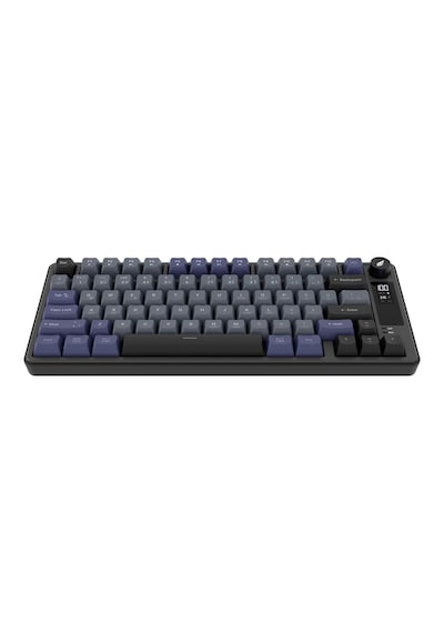 Hawk Gaming Hk255 Membrane Lcd Rgb Kablosuz/bluetooth Siyah Gri %75 Türkçe Gaming Klavye