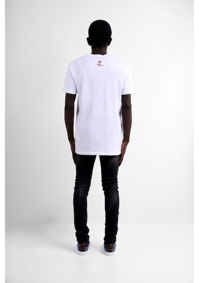 Raınsnow Erkek Sıfır Yaka T-Shirt-Beyaz (504687516) Beyaz