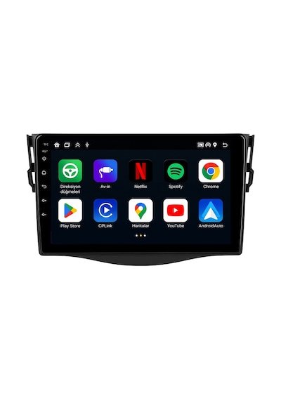 Toyota Rav4 2006-2012 Android Multimedya Carplay Android Auto Navigasyon Kameralı 4gb Ram 64gb 9"