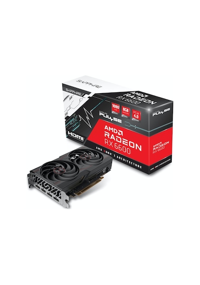 Sapphire AMD Radeon RX 6600 Pulse 11310-01-20G 8 GB GDDR6 128 Bit Ekran ...