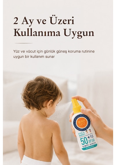 Beach Day Kids & Babie Supreme Complex Broad  Milk SPF50+ 150 ML