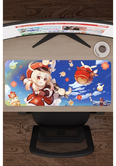 Klee Genshin Impact Anime Gacha V1 - 70x30 Xl Gaming Mouse Pad Fare Altlığı