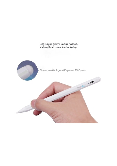 Dodobees K11 Yeni Apple Uyumlu iPad & Pro Manyetik Kapasitif Stylus Kalem