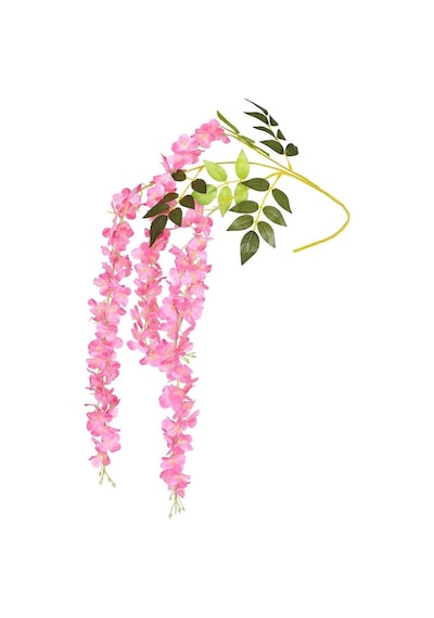 Yapay Çiçek Sarkan 3 Dallı Akasya 90cm PEMBE