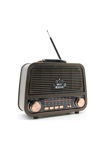Retro Taşınabilir Şarjlı Radyo