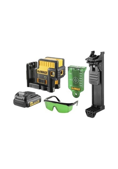 Dewalt Dce085d1g 10,8volt/2,0 Ah Li-ıon 5 Işınlı Otomatik Hizalamalı Nokta Yeşil Lazer Distomat
