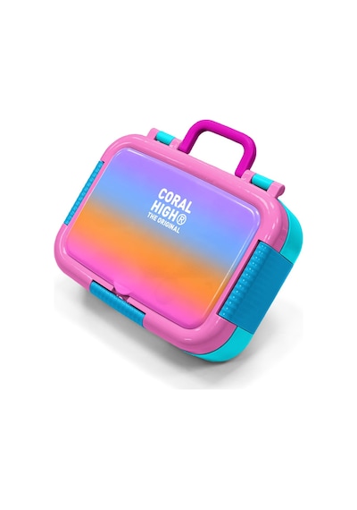Coral High Kids Renk Geçişli Paslanmaz Çelik Beslenme Kabı 39182 Turuncu