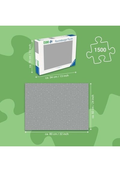 1500p Puzzle Köprüde Tren