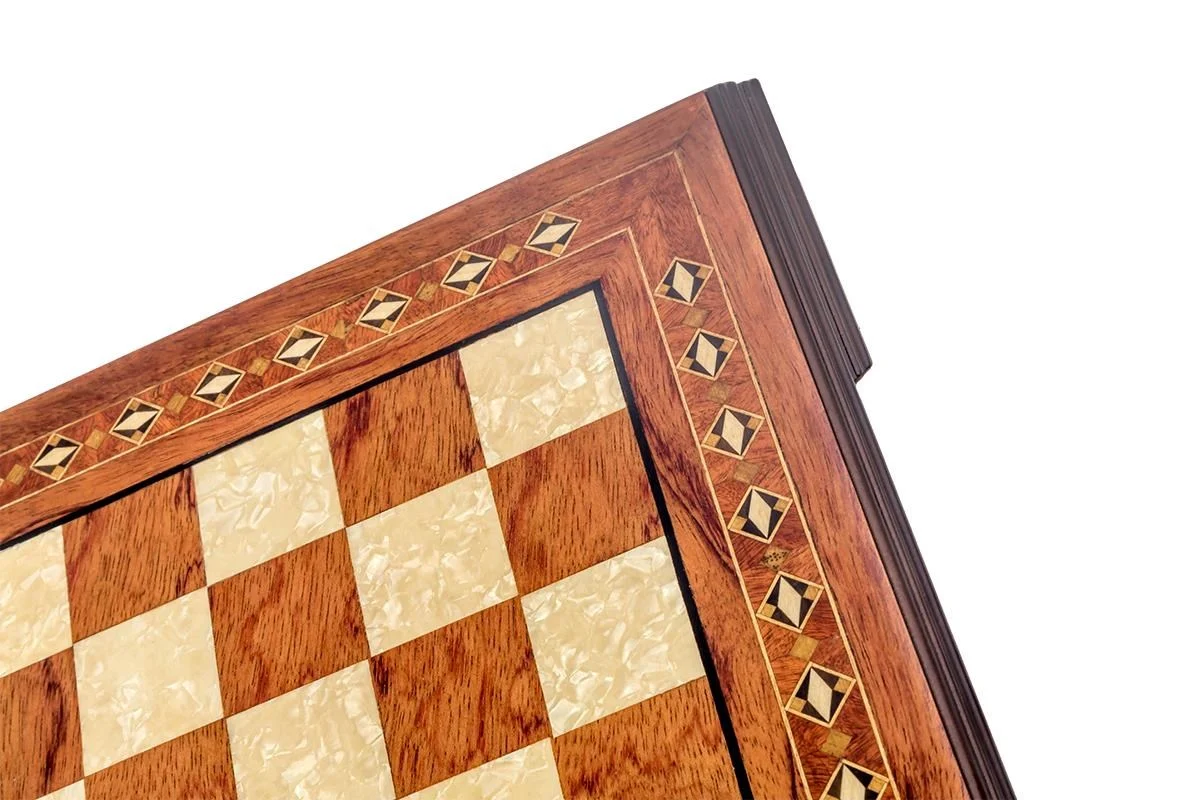 Classic Royal Satranç Altı / Gül