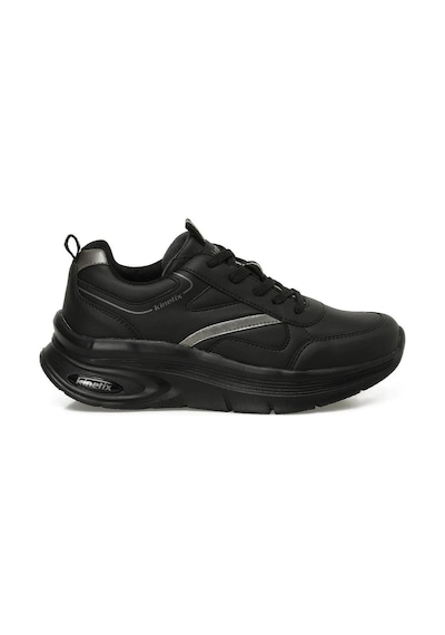 Kinetix Lındsey Pu W 5pr Siyah Kadın Comfort Sneaker Spor Ayakkabı Siyah