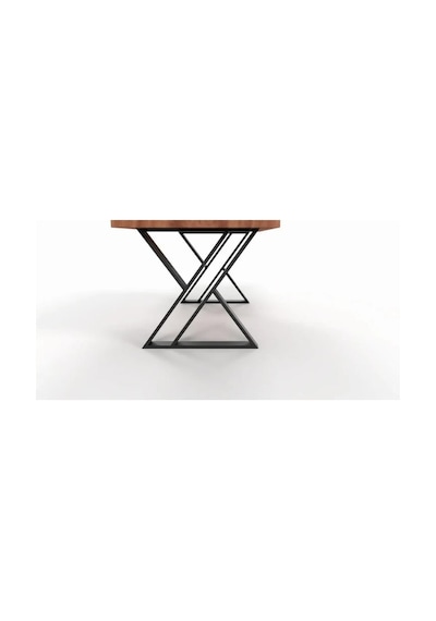 Mavitrend Dekoratif Metal Masa Ayağı Kütük Masa Ayağı Mobilya Ayakları Yükseklik 70 Cm Genişlik 60 Cm