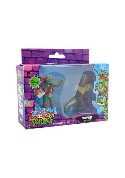 Tmnt Figürlü Kalem Başlığı 2'li Paket Model 4 Nt2015