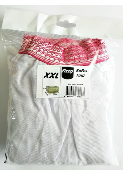 Büyük Battal Boy Kuş Kafes Tülü Xxl 70 X 35 X 30 Cm - Renk Fuşya