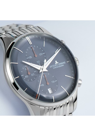Jacques Lemans London 1-2163h Erkek Kol Saati Gri