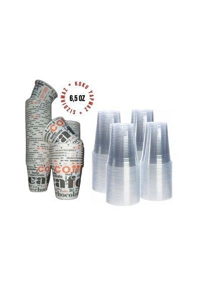 1000 Adet Karton Bardak ve 1000 Adet Plastik Bardak 1000 Adet Karton Bardak ve 1000 Adet Plastik Bardak