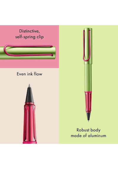 Lamy Al-star Disco Roller Kalem, Şeffaf, Ergonomik Saplı Ve Çizgi Çok Renkli