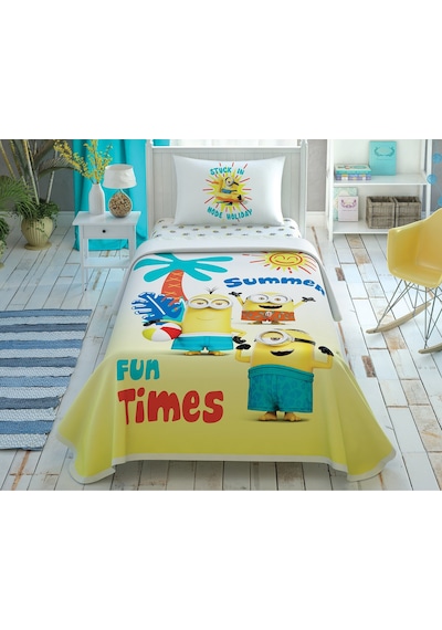 Taç Minions Summer Tek Kişilik Pike Takımı