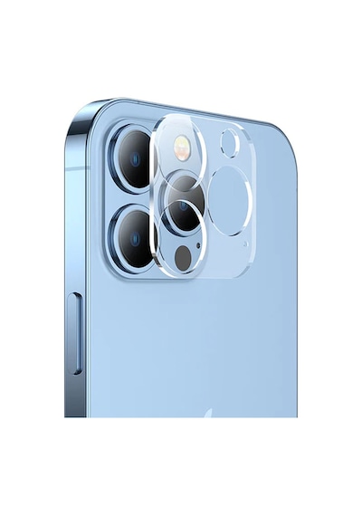 Forzacase Apple Uyumlu iPhone 12 Pro Max İle Kamera Lens Koruyucu Cam Filmi - Fc378 Şeffaf