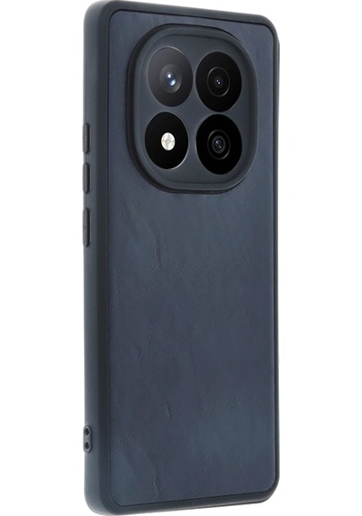 Ilkeshop Newface Xiaomi Redmi Note 14 Pro 5g Kılıf Aras Deri Kapak - Lacivert