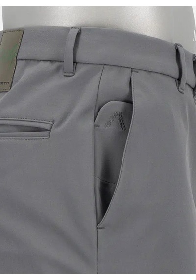 Alberto Ian 3xdry Cooler Slim Fit Erkek Pantolonu Grey 961