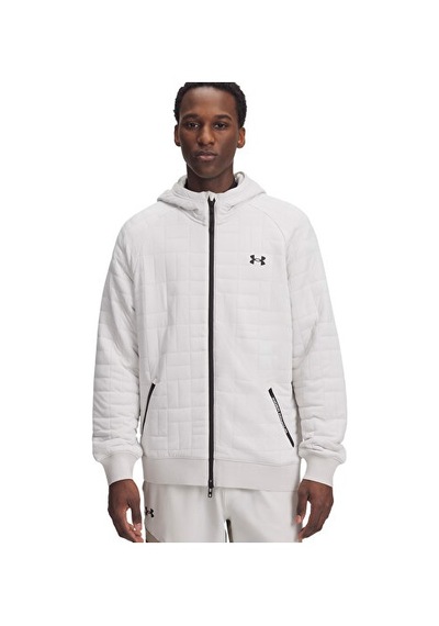 Under Armour Ua Unstoppable Flc Txtr Fz Erkek Günlük Ceket 6003869-110 Beyaz Beyaz