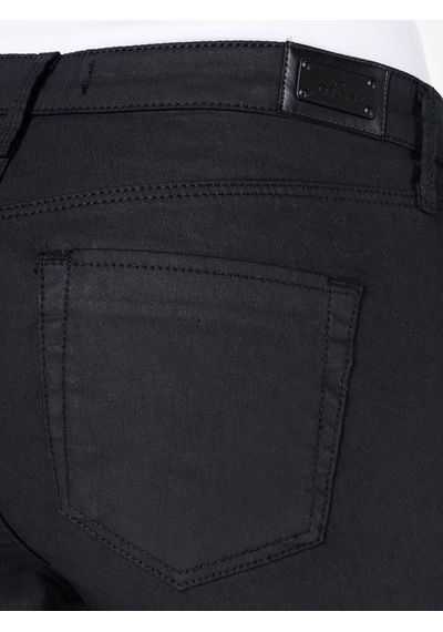 Colins 759 Lara Dar Kesim Orta Bel Dar Paça Siyah Kadın Pantolon Cl1067174 Mavi