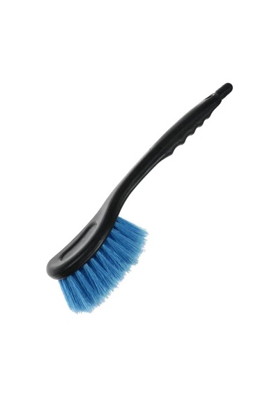 Oto Yıkama Fırçası, Mavi Kıllı Araç Temizleme Fırçası, Siyah Ergonomik Saplı Diğer