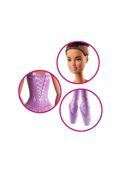 Barbie Balerin Bebekler Kumral Gjl60