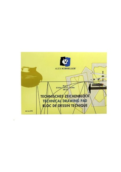 Alex Teknik A4 20 Ypr Yan Bloknot 80gr Alx-079