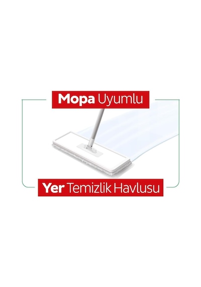 Easy Clean Arap Sabunu Katkılı Mopa Uyumlu Yer Temizlik Havlusu&mendili 50 Yaprak Diğer