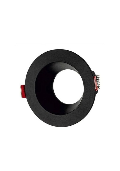 Cata Lion Yuvarlak Spot Lamba Siyah Kasa Sıva Altı Gu10 Ct-5091 Led Işık Ampul Hariç