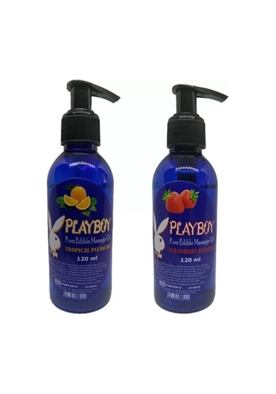 Hubrendy Sh Playboy Portakal Ve Çilek Aromalı Masaj Yağı