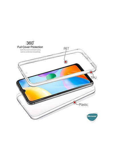Xiaomi Mi 14 Kılıf 6 Tarafı Tam Full Koruma 360 Clear Soft Şeffaf Mi 14 İle Uyumlu Kılıf - Şeffaf Genel