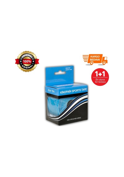 Kinopain Spor Bandı Mavi 5 M 1+1