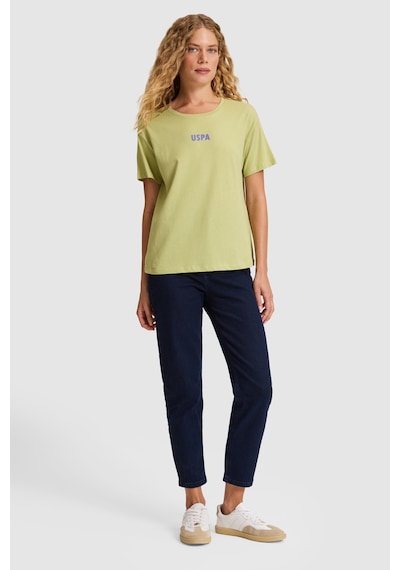 U.S. Polo Assn. U.s. Polo Assn. Kadın Çağla Tişört 50323530-vr016 Cagla