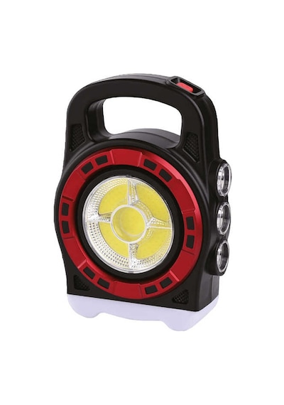 Panther PT-6678 Solar Usb Şarjlı El Feneri Siyah