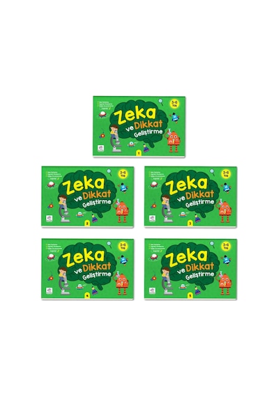 3-6 Yaş Zeka Ve Dikkat Geliştirme Seti