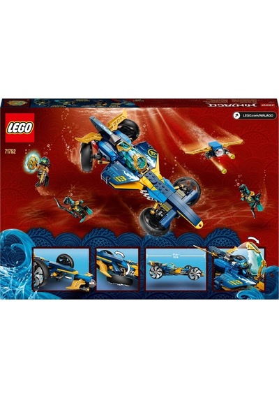 LEGO Ninjago Ninja Su Altı Motoru 71752 Yapım Seti 356 Parça