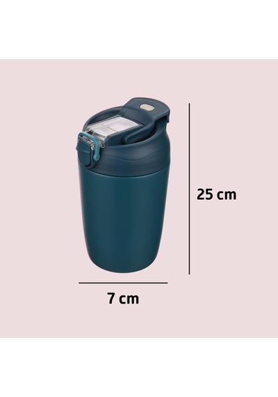Termal Matara, Paslanmaz Çelik,%100 Sızdırmaz, Çift Katmanlı Kahve Çay Bardağı, Termos Bardak 350 Ml Yeşil Diğer