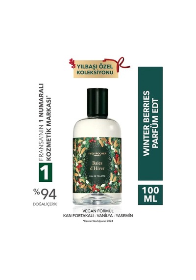 Yves Rocher Yılbaşı Kış Meyveleri -edt 100 Ml Aromatik