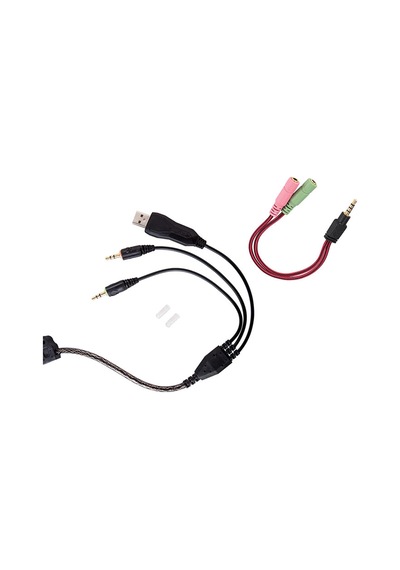 Rampage Sn-r5 X-core Siyah-kırmızı Oyuncu Mikrofonlu Kulaklık Usb Kdo