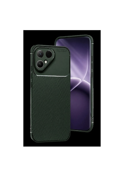 Tecno Pova Curve 2 5g Auto Focus Karbon Kapak - Koyu Yeşil