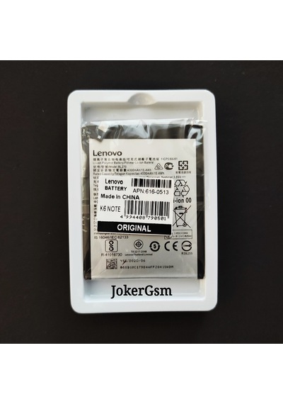 Lenovo Lenovo K6 Note Batarya Pil 4000Mah Bl-270