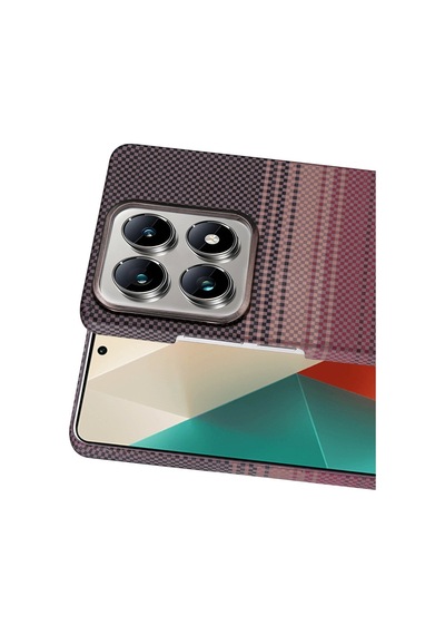 Xiaomi Mi 14t Pro Vega Magsafe Kapak - Çöl Titanyum Renkli